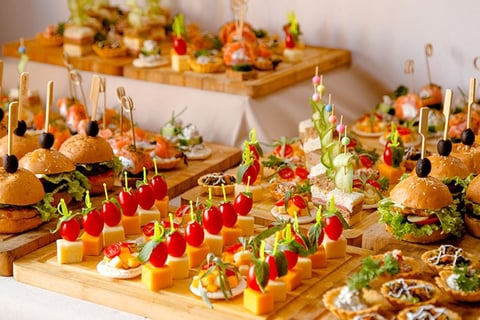 Catering para eventos sociales